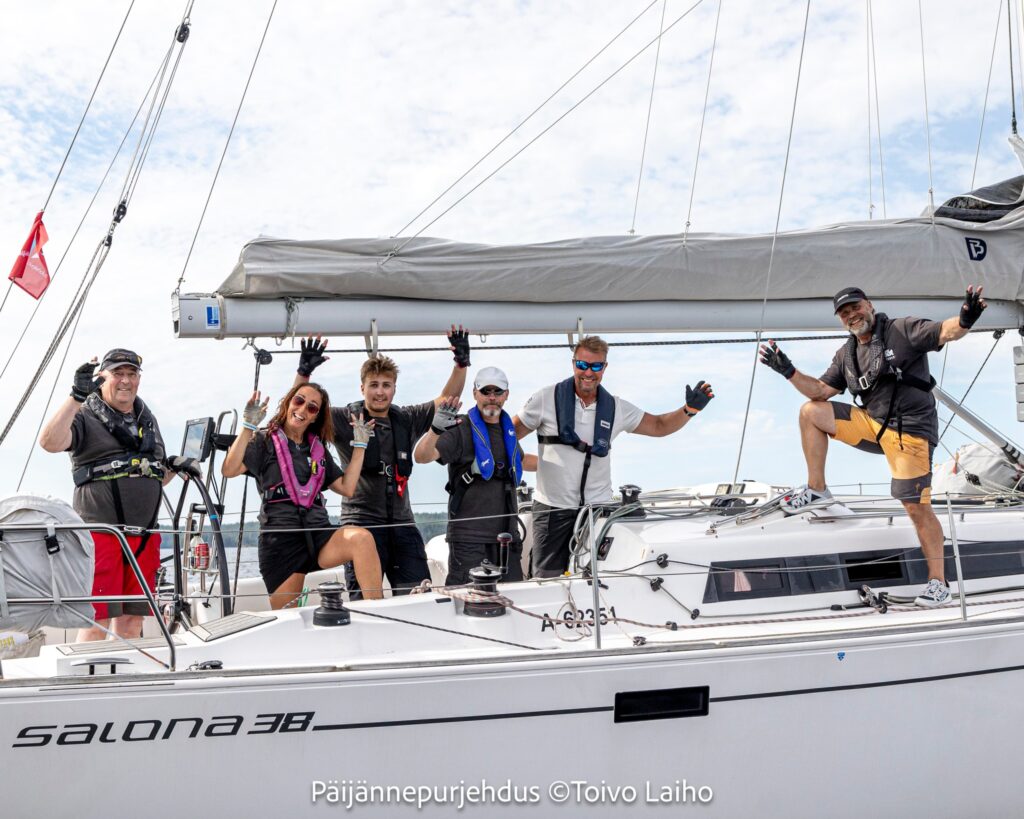 Das Boot purjevene Päijännepurjehduksessa 2025